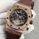 Perfect Replica Audemars Piguet Offshore Chronograph watch Rose Gold Skeeton Face (3)_th.jpg